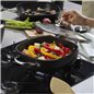 Schafer Gastronomie Master Granite Shallow Pot-24Cm-2 Pcs.-Black