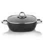 Schafer Gastronomie Master Granite Shallow Pot-28Cm-2 Pcs.-Black