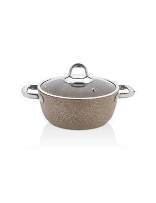 SCHAFER GALAXY TECH POT-24CM-2 PCS-CAPPUCCINO