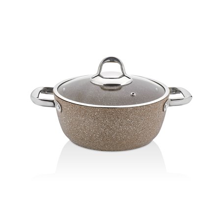 SCHAFER GALAXY TECH POT-24CM-2 PCS-CAPPUCCINO