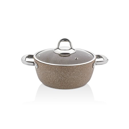 Schafer Galaxy Tech Deep Pot-20Cm-2 Pcs-Cappuccino | Enplus Home