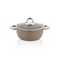 SCHAFER GALAXY TECH POT-28CM-2 PCS-CAPPUCCINO