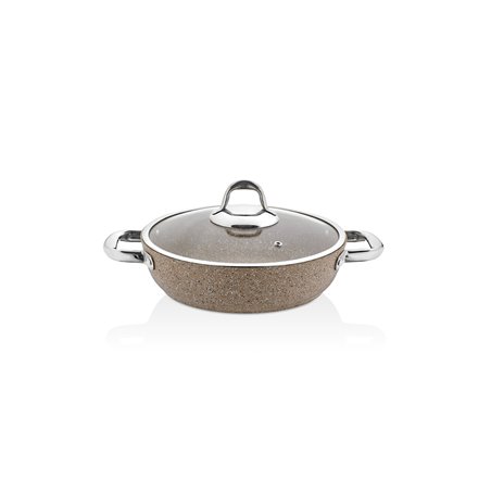 Schafer Held Shallow Pot-30 Cm-2 Pcs.-Inox | Enplus Home