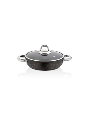 Schafer Galaxy Tech Shallow Pot-30Cm-2 Pcs-Black | Enplus Home