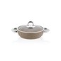 Schafer Galaxy Tech Shallow Pot-26Cm-2 Pcs-Cappuccino