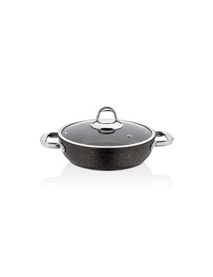 Schafer Galaxy Tech Shallow Pot-26Cm-2 Pcs-Black