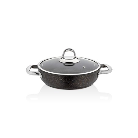 Schafer Held Shallow Pot-30 Cm-2 Pcs.-Inox | Enplus Home