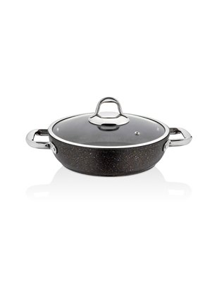 Schafer Galaxy Tech Shallow Pot-30Cm-2 Pcs-Black