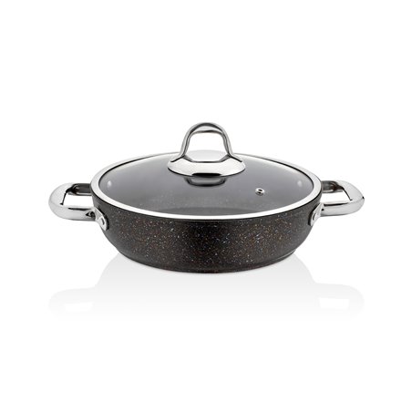 Schafer Held Shallow Pot-30 Cm-2 Pcs.-Inox | Enplus Home