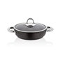 SCHAFER GALAXY TECH SHALLOW POT-30CM-2 PCS-BLACK