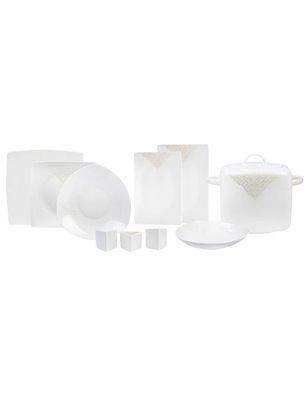 KARACA SILA CREAM 60 PCS DINNERWARE SET