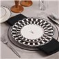 KARACA ARIES BLACK 24 PCS DINNERWARE SET