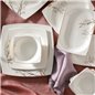 Karaca Autumn Cream 60 Pcs Dinnerware Set Kare