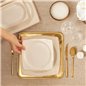 KARACA RAISA CREAM 60 PCS DINNERWARE SET KARE