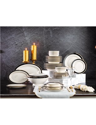 Schafer Lisa Dinner Set-60 Pcs.-Gold-01