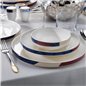 Schafer Adel Motif Dinner Set - 60 Pcs.-Silver