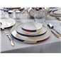 Schafer Adel Motif Dinner Set - 60 Pcs.-Silver