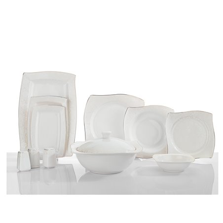 Schafer Monica Dinner Set-60 Pcs.-Platinum-02 | Enplus Home