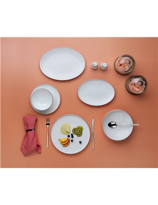 SCHAFER JOLLY DINNER SET-56 PCS.-PLATINUM