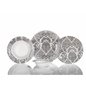 Schafer Posy Dinner Set-24 Pcs.-Grey-02