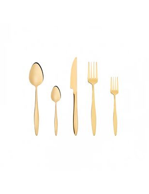 Karaca Ilica Gold 30 Pcs Flatware Set | Enplus Home