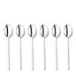 Schafer Twist Dessert Spoon -6 Pcs.-Grey