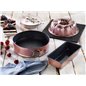 Schafer Ariana Cake Mold Set-3 Pcs.-Rosegold