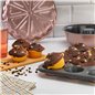 Schafer Ariana Floral Cake Mold Set-3 Pcs.-Grey