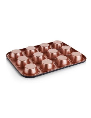 SCHAFER ARIANA FLORAL CAKE MOLD SET-3 PCS.-GREY