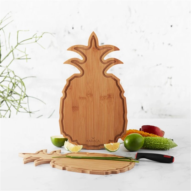 KARACA PINEAPPLE CUTTING BOARD - L