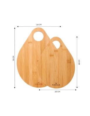 KARACA DAMLA 2 'LI CUTTING BOARD