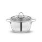 SCHAFER HELD STEEL POT-24 CM-2 PCS.-INOX