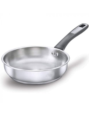 Schafer Held Steel Fry Pan-24 Cm-1 Pcs.-Inox