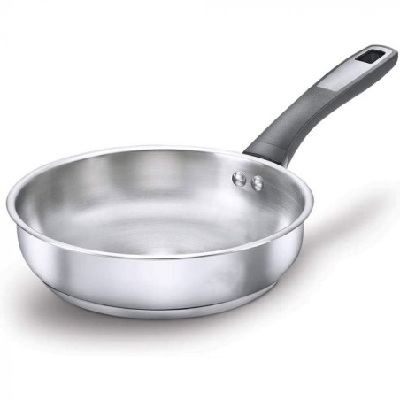 SCHAFER HELD STEEL FRY PAN-24 CM-1 PCS.-INOX