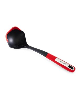 SCHAFER HELFER SILICON LADLE-1 PCS.-BLACK