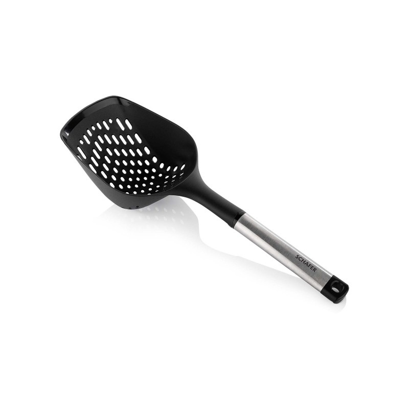 SCHAFER HELFER SILICON SPATULA-1 PCS.-BLACK