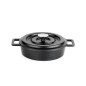 Schafer Pro Cast Iron Cookware Set 7 Pieces-Black