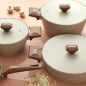 Schafer Toscana Cast Cookware Set 7 Pcs-Cream