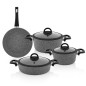 Schafer Cucina Granite Cookware Set -7 Pcs-Grey